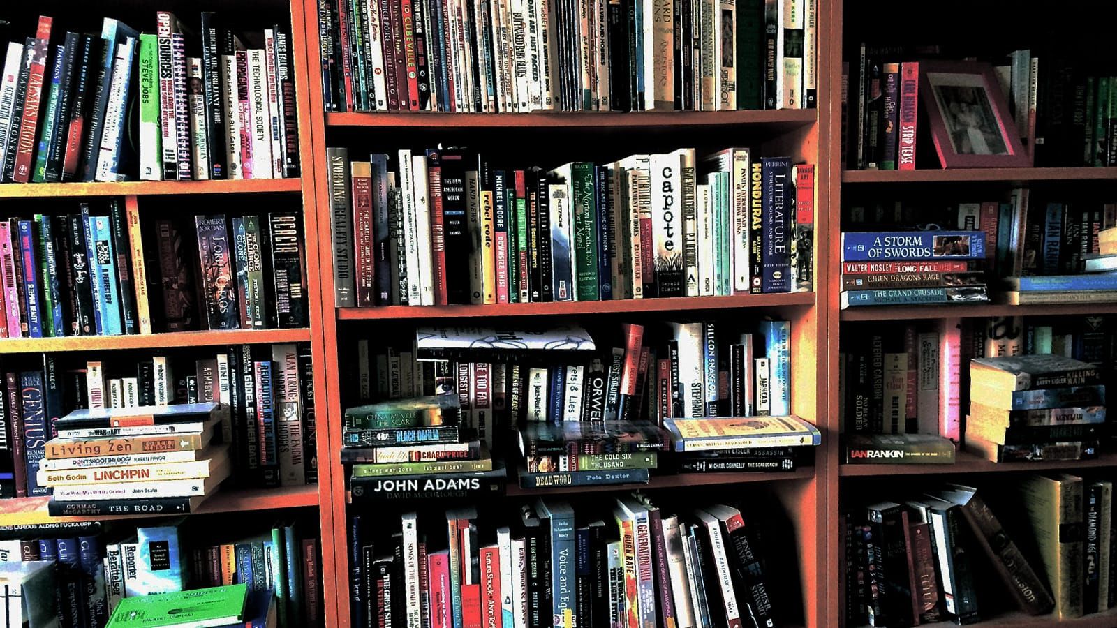 Bookshelf. Books are good