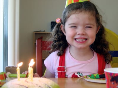 Andrea’s third birthday