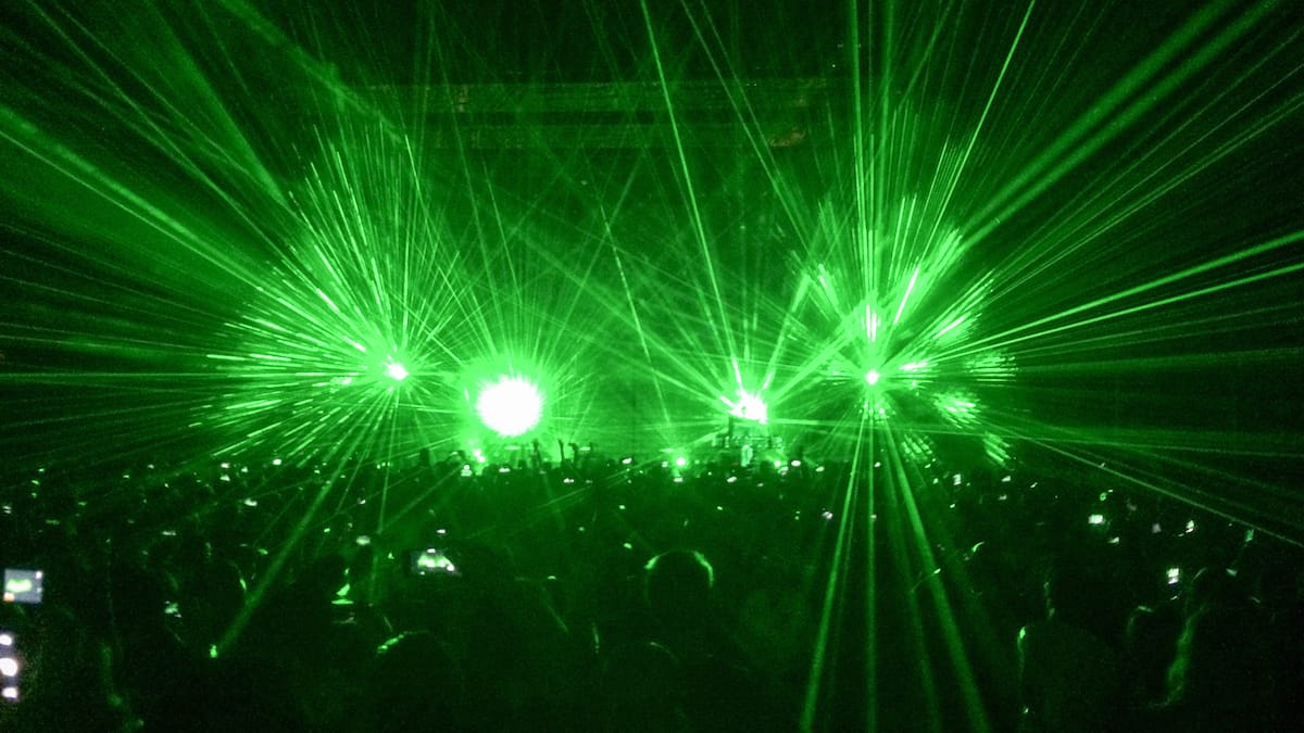 Hi, we’re The Pet Shop Boys. Yes, we have many, many lights. How are you?