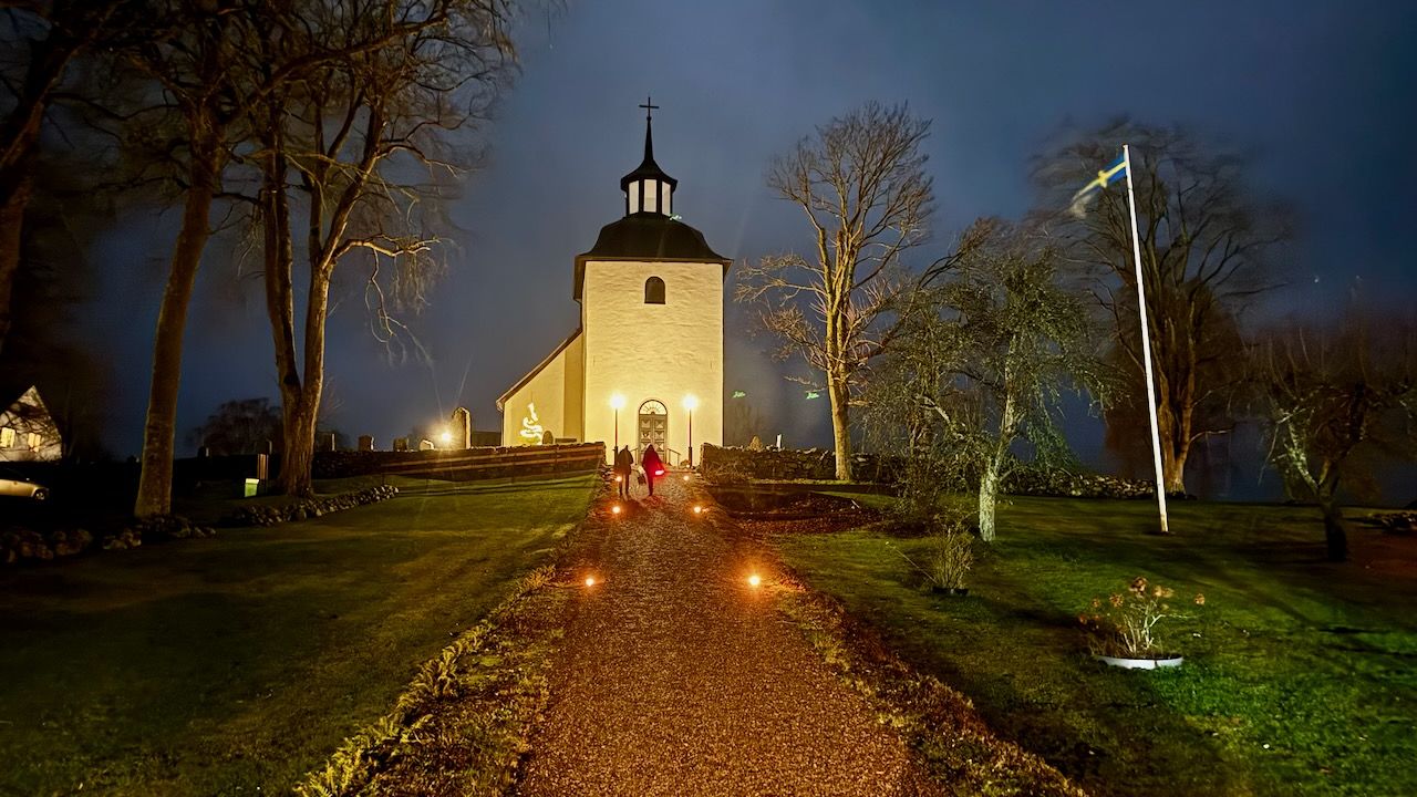 Church in the Swedish countryside