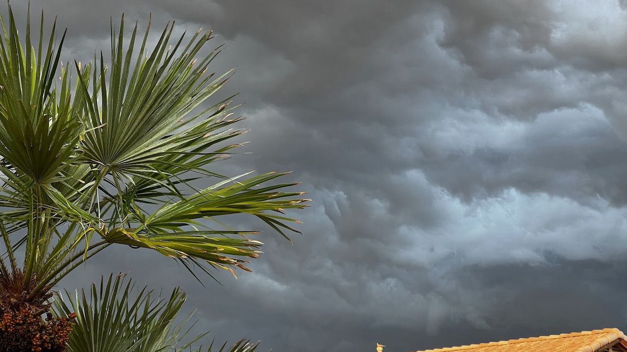 Heavy skies over Phoenix